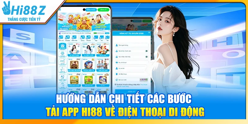 Hướng dẫn chi tiết các bước tải app Hi88 về điện thoại di động