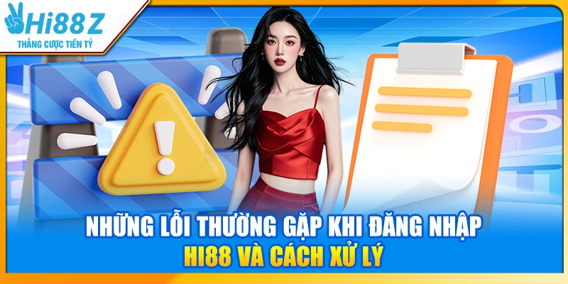 Những lỗi thường gặp khi đăng nhập Hi88 và cách xử lý